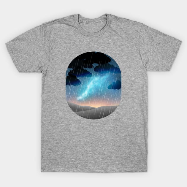 Stars in the rain T-Shirt by CleanRain3675